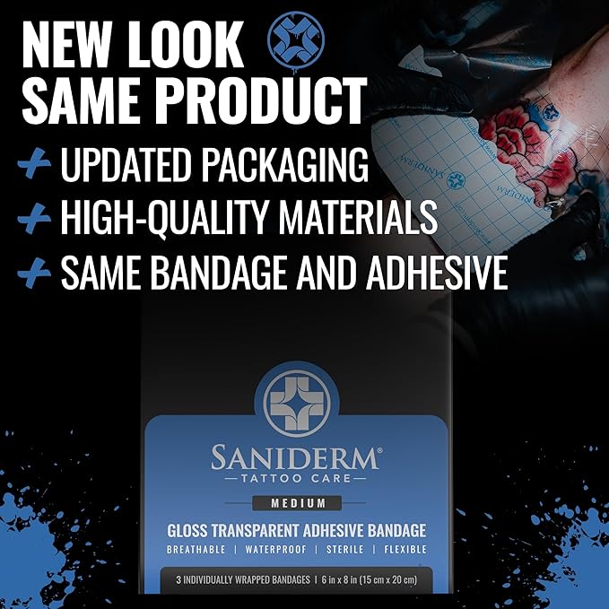 Saniderm Tattoo Aftercare: Faster Healing & Protection