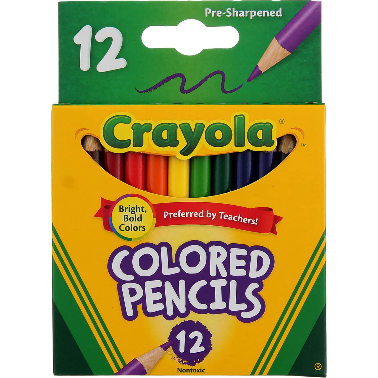 Color Pencils Crayola 4"/12Pk (684112)CRA 684112