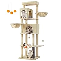 Feandrea Albero per Gatti Grande, Torre Tiragraffi Alto 190,7 cm