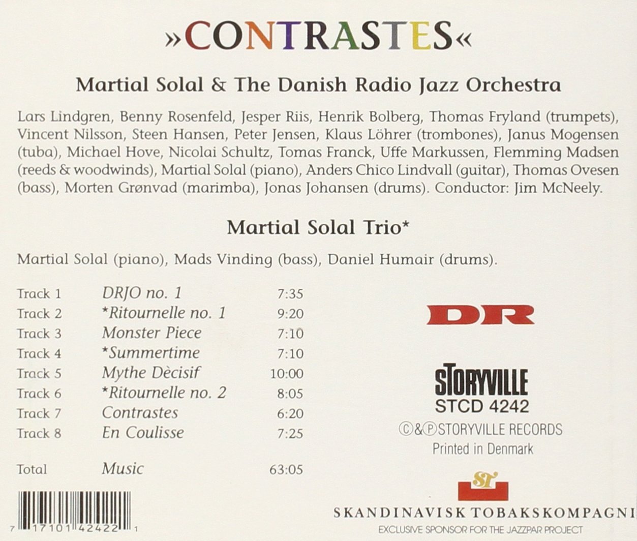 Contrastes-Jazzpar Prize