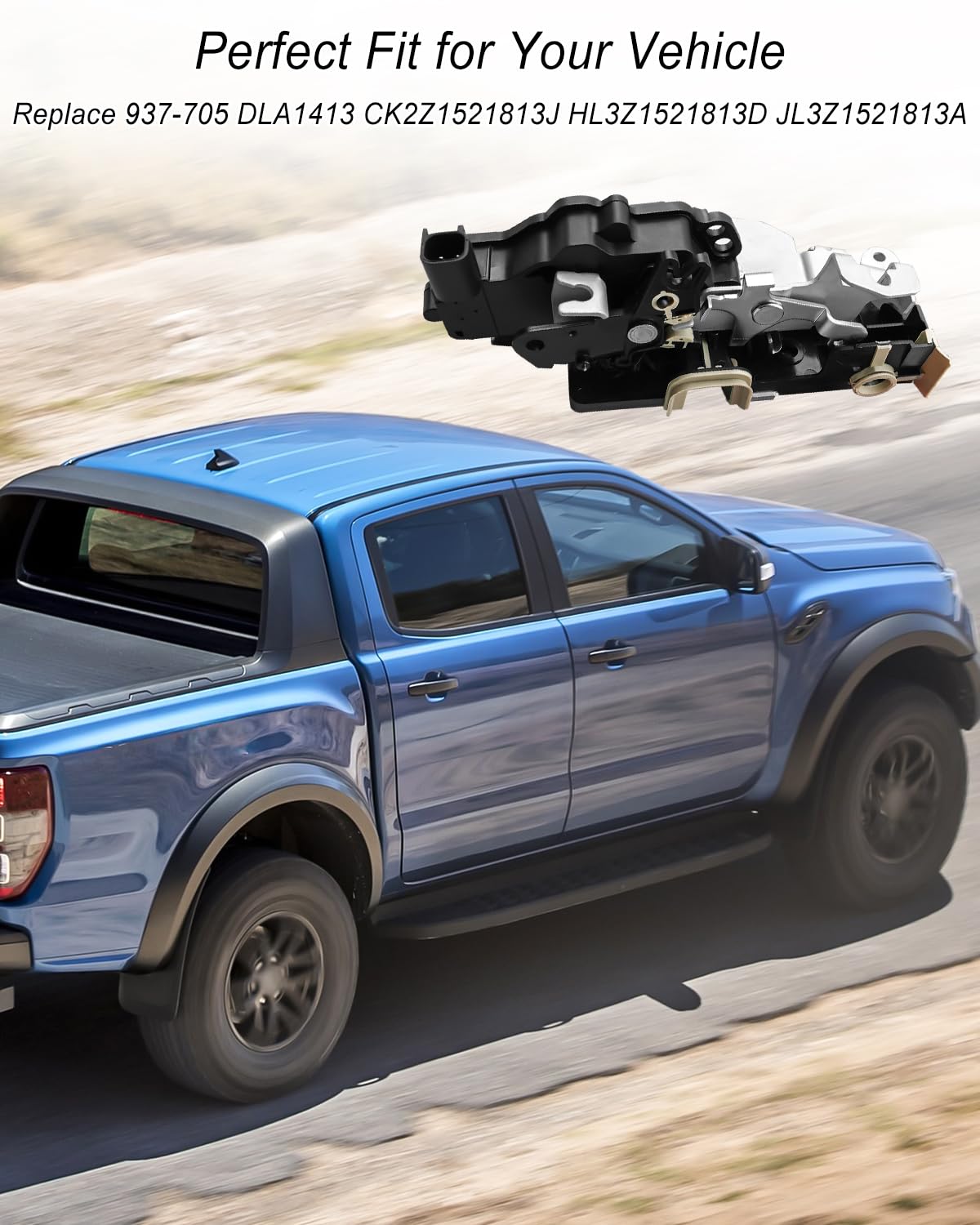 937-705 Front Driver Side Door Lock Actuator Motor Fit for Ford F150 2017-2020 Ford F350 F450 F550 Super Duty 2017-2021 Ford Lobo 2020, Front Left Side