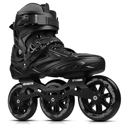 Inline Skates for Men Women, 3 Wheel Roller Skates Blades for Male Female, High Performance Fitness Inline Speed Racing Skates for Adult and Unisex