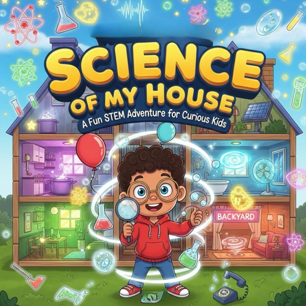Science of My House storybooks: A Fun and Educational STEM Story book for Curious Kids Ages 4–10 Exploring Easy ScienceExperiments, Home Discoveries, and Everyday SciencAdventures with Leo