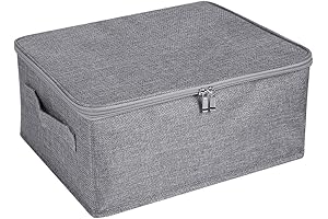 ANMINY Storage Bins with Zipper Lid: A Convenient and Multipurpose Storage Solution