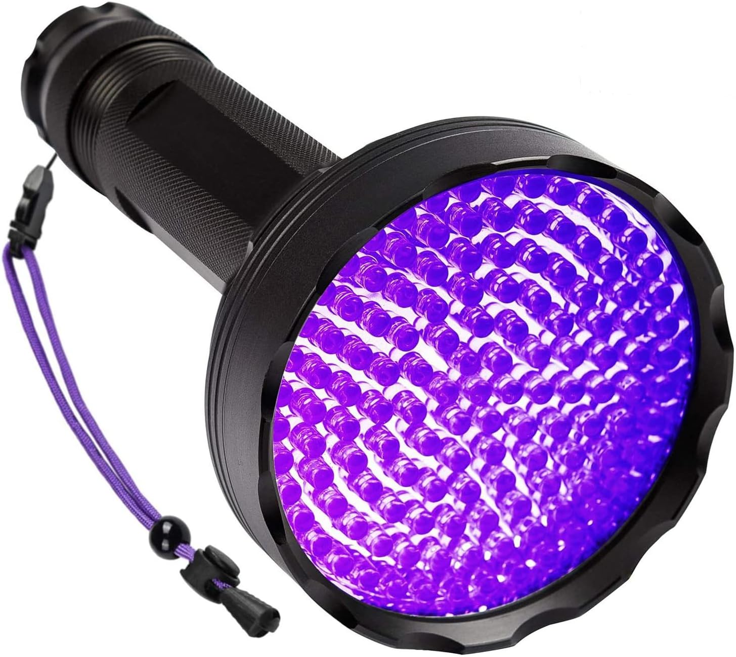 GlowBob Glow in The Dark Midrange Disc Golf Night Light Up Grip PDGA Approved Premium Plastic Recharge Cat Bob Stamp Black Blue Flashlight Combo Packs (GlowBob Black + Jumbo Flashlight)