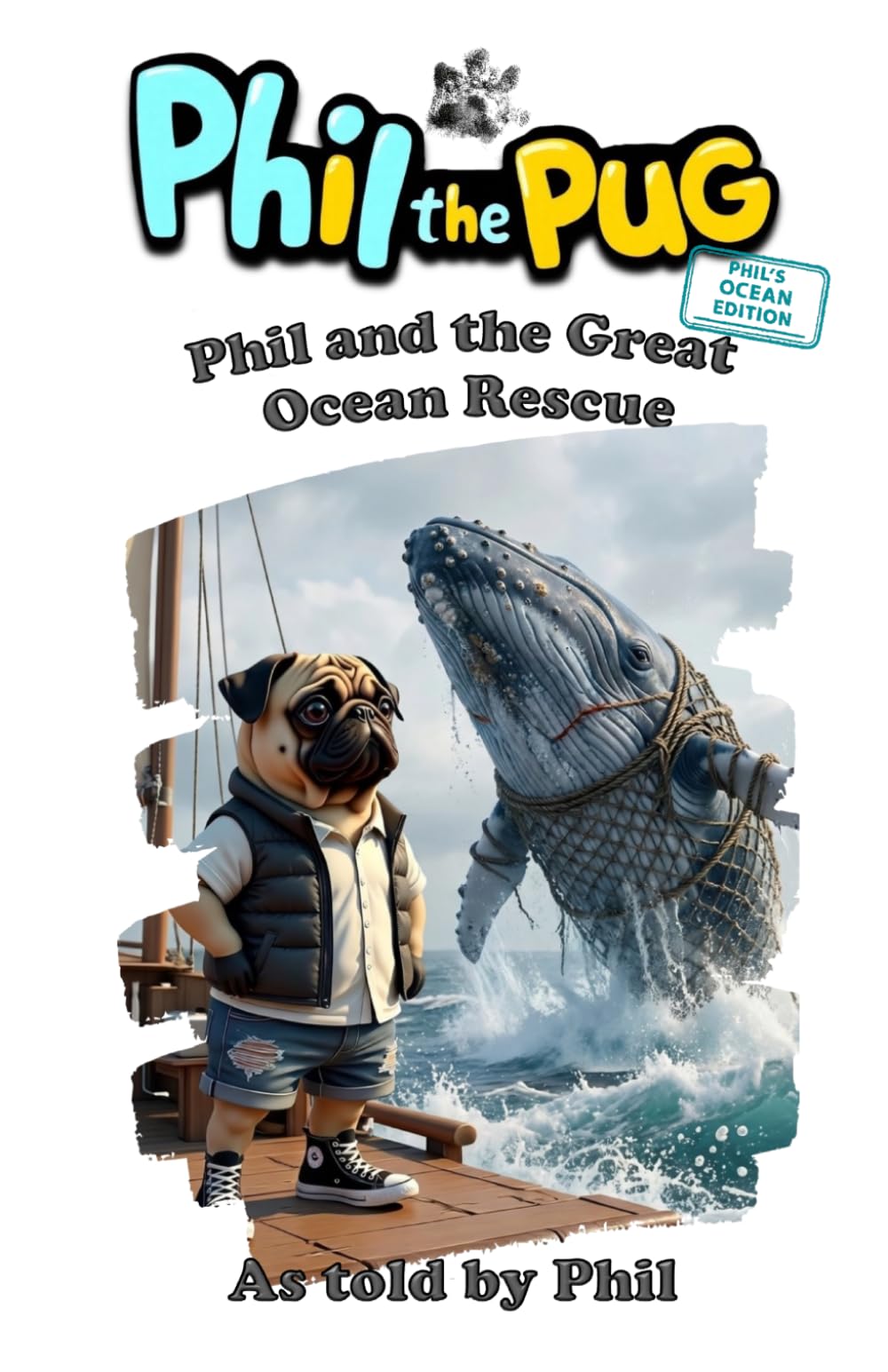 Phil the Pug - Phil and the Great Ocean Rescue (The Adventures of Phil: A Pug's Tale)