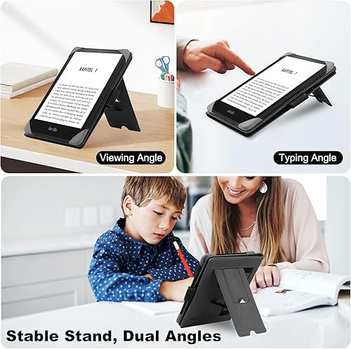 Miniatura 5 de HoYiXi Funda universal compatible con KoboPocketbookTolinoSony E-Book eReader Kindle PaperwhiteKobo Clara HDKobo Clara 2E de 6 a 6.8 pulgadas, color