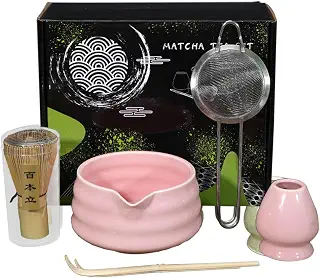 Matcha Whisk Set, Authentic Matcha Kit, 5-Piece Matcha Set, Professional Matcha Tools, Japanese Matcha Accessories, Tea Ceremony Kit, Matcha Lovers