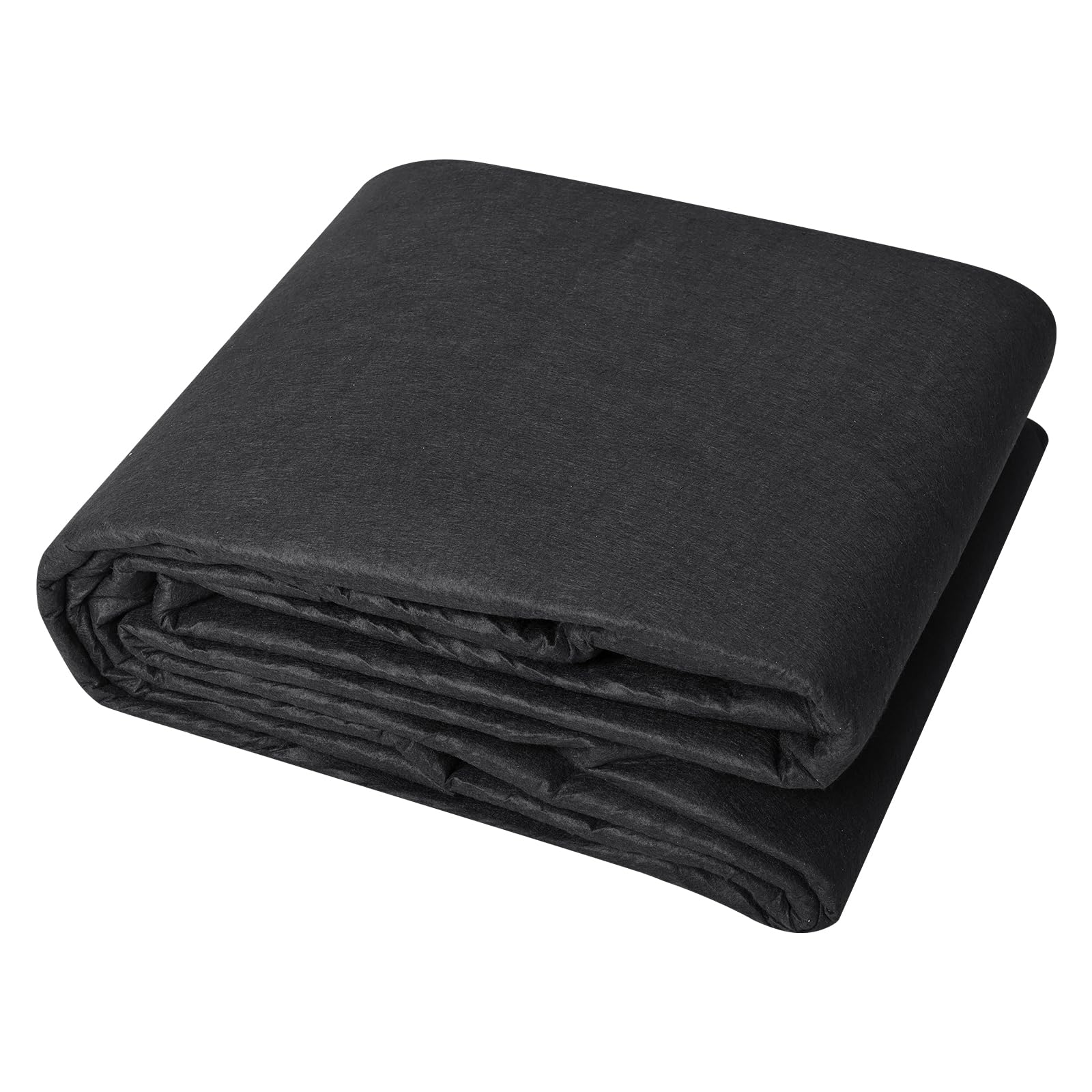 VEVOR Telo Geotessile Non Tessuto 3 x 30,5 m, Tessuto Pacciamante 271 g/m², Telo Pacciamatura Anti Erbacce per Sistemi di Drenaggio, Paesaggistica, Copertura Non Tessuto Geotessile del Terreno, Nero