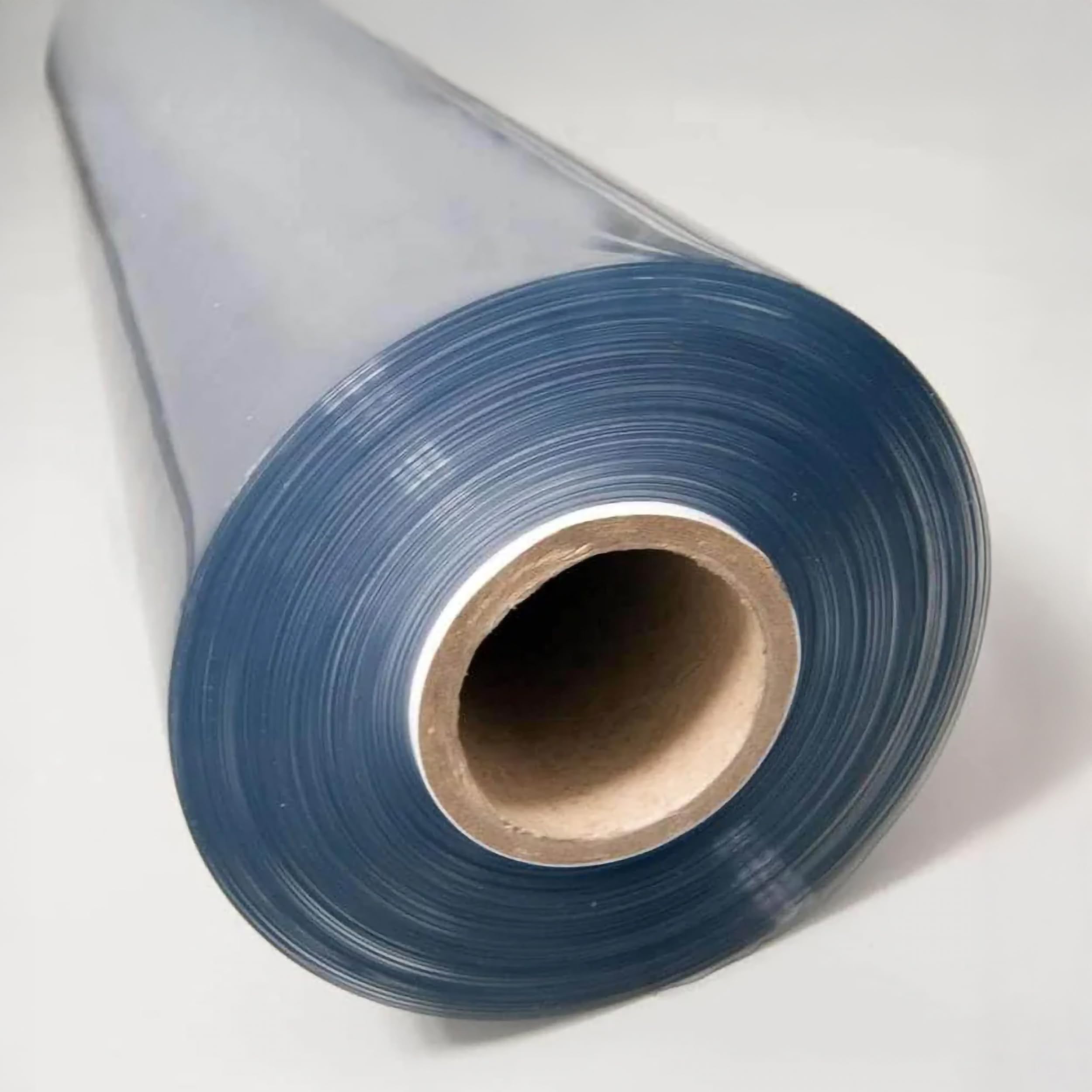 Flexa Crystal Clear Vinyl 30 Gauge (54" Wide) 10 Yards Long | Double Polished Marine Grade Vinyl | Waterproof, UV Resistant, CPSIA Compliant |