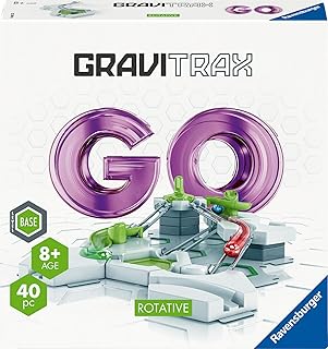 Ravensburger GraviTrax GO Rotative 23703 - Small GraviTrax Starter Set for Your Marble Run - Marble Run and Construction Toy from 8 Years