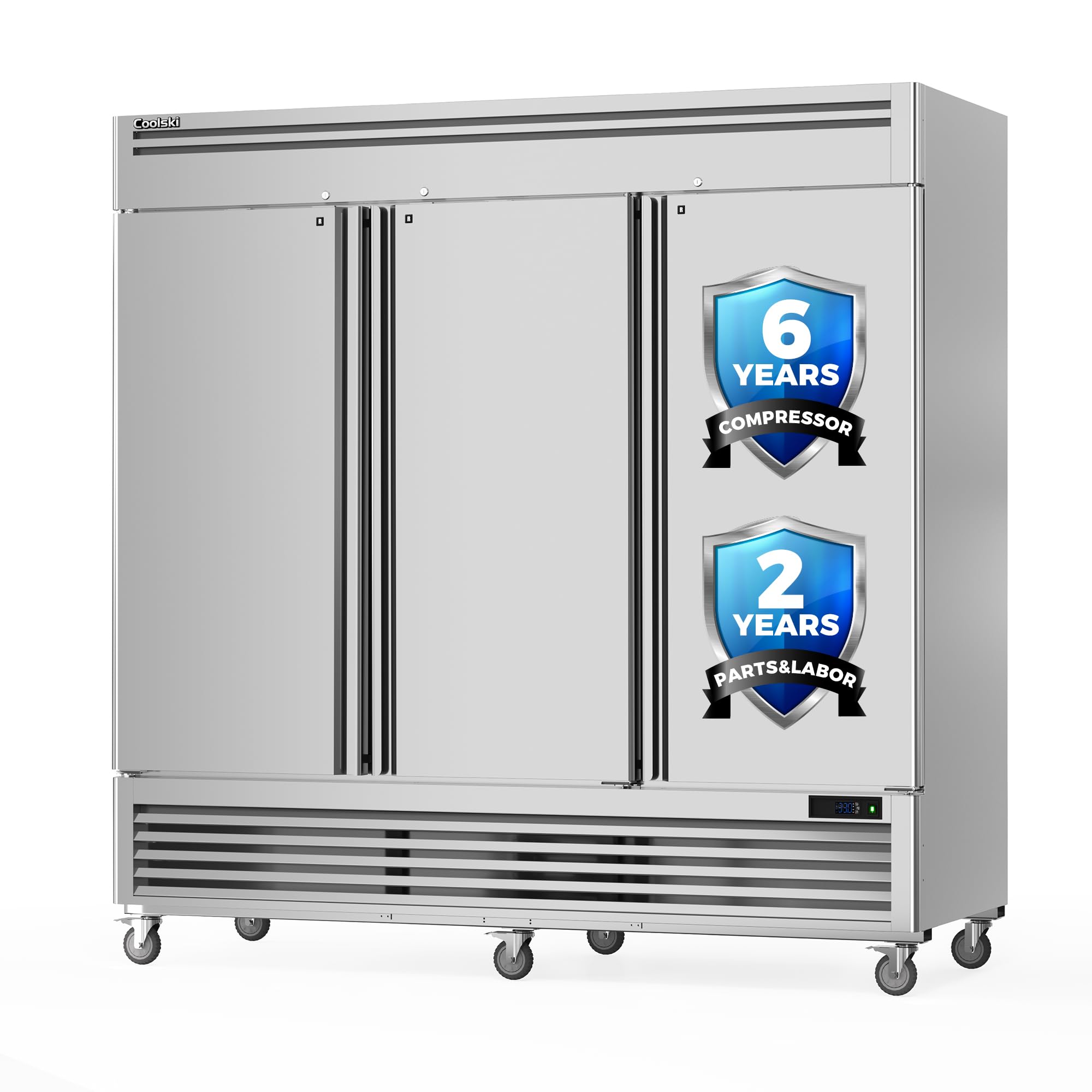 Amazon.com: Coolski 3 Door Commercial Refrigerator 82