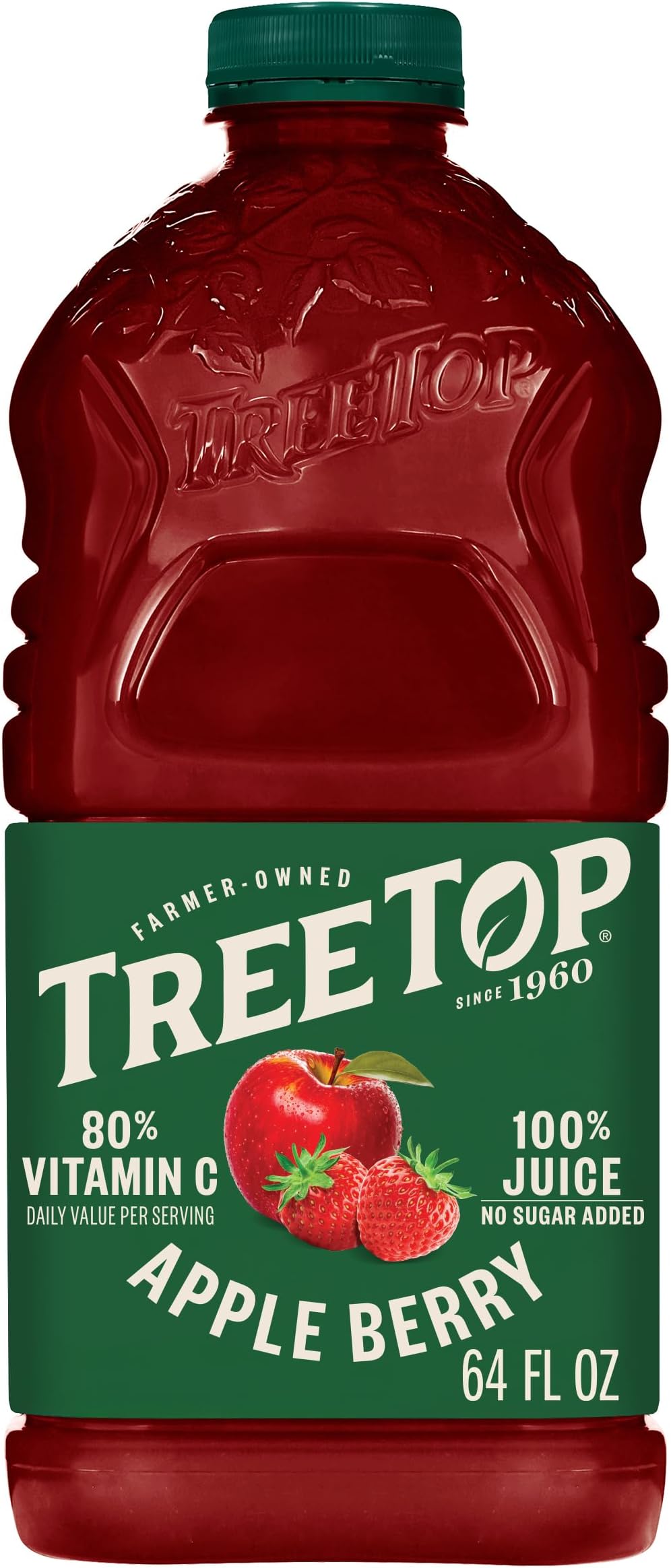 Tree Top Apple Berry Juice, 64 Fl Oz (Pack of 1)