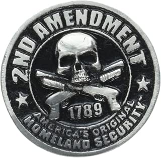 Hot Leathers PNA1197 2nd Amendment Pin - coolthings.us