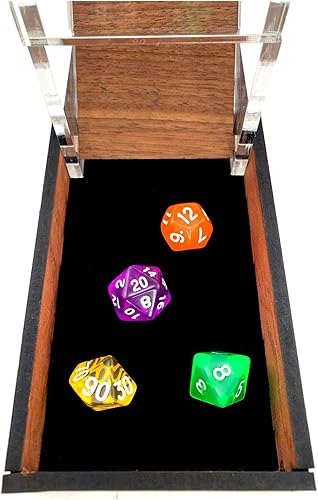 Miniatura 4 de C4Labs Torre de dados de 10" de altura - Chapa de nogal