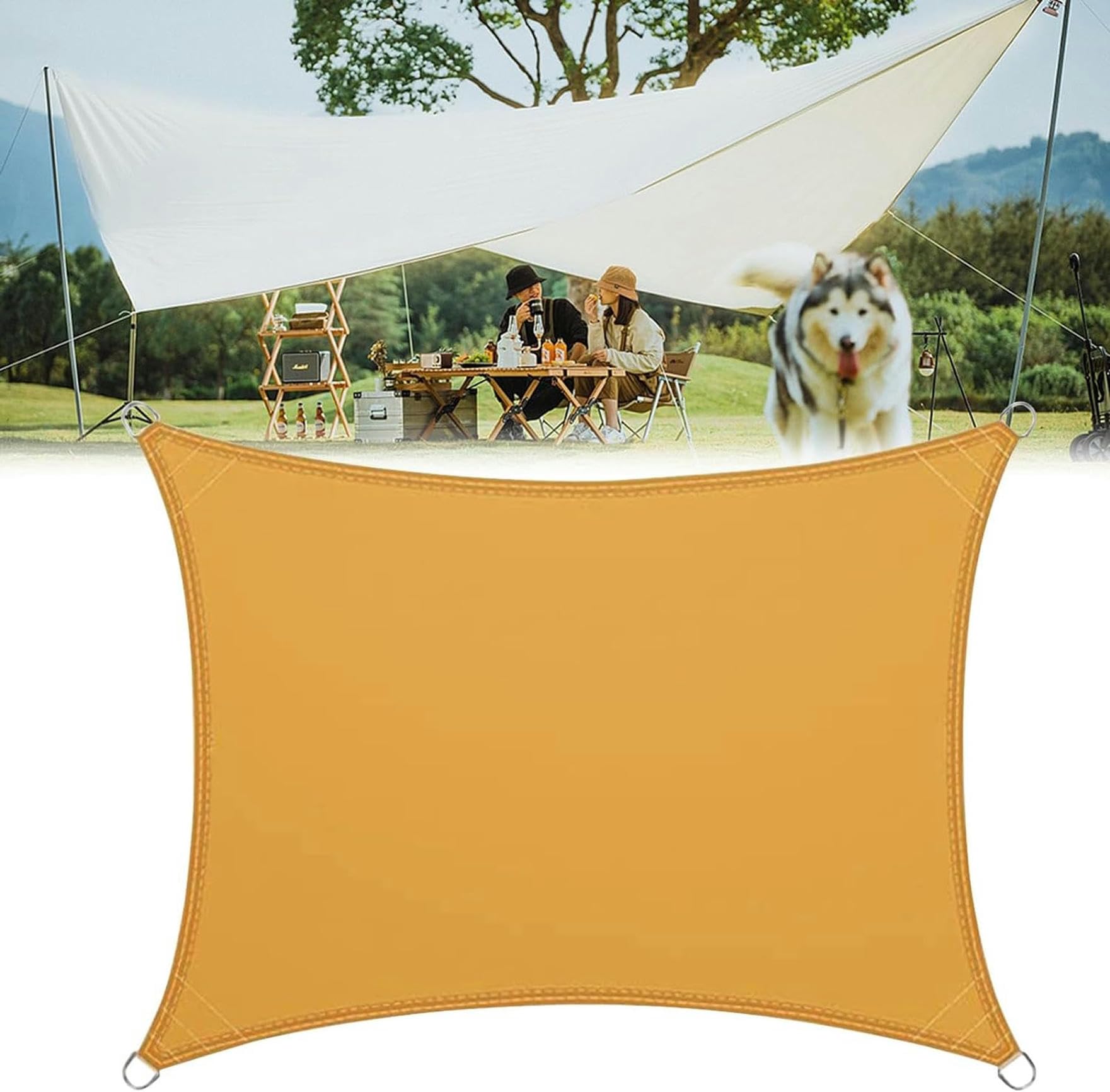 タイムセール】日よけシェード 5mx5m 屋外 日除け サンシェード