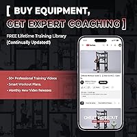 Vista 5 de Mikolo M4 2.0 Smith Machine, 2200lbs Squat Rack with LAT-Pull Down System & Cable Crossover Machine, Training Equipment with Leg Hold-Down Attachment