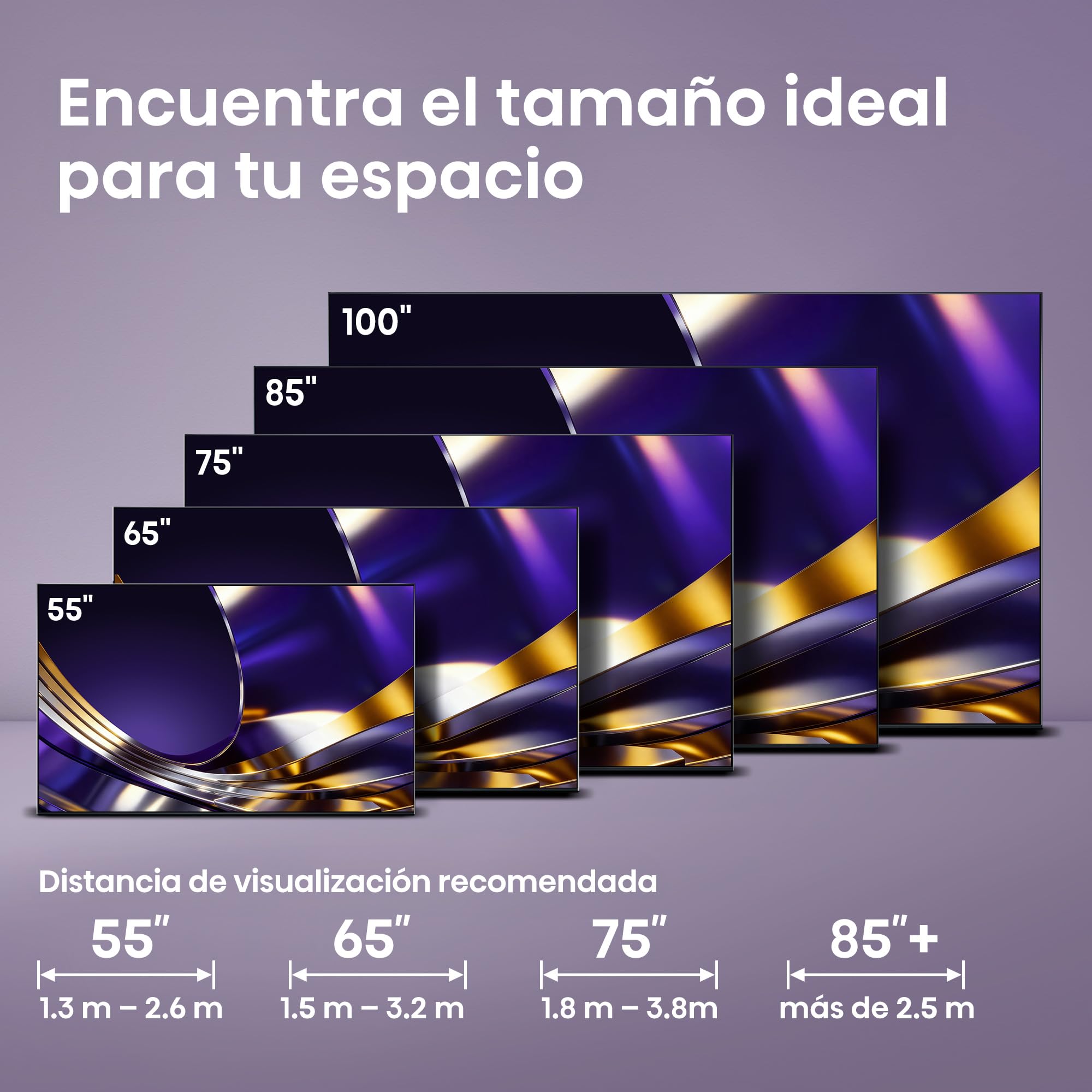 Hisense 65U7S Pro - MiniLED Pro Smart TV 65 Pulgadas, Hi-QLED MiniLED Pro, Modo Juego 165 Hz Nativos, Sonido Envolvente 2.1.2, Anti Reflection & Glare Free, IMAX Enhanced, Dolby Vision IQ, HDR 10+