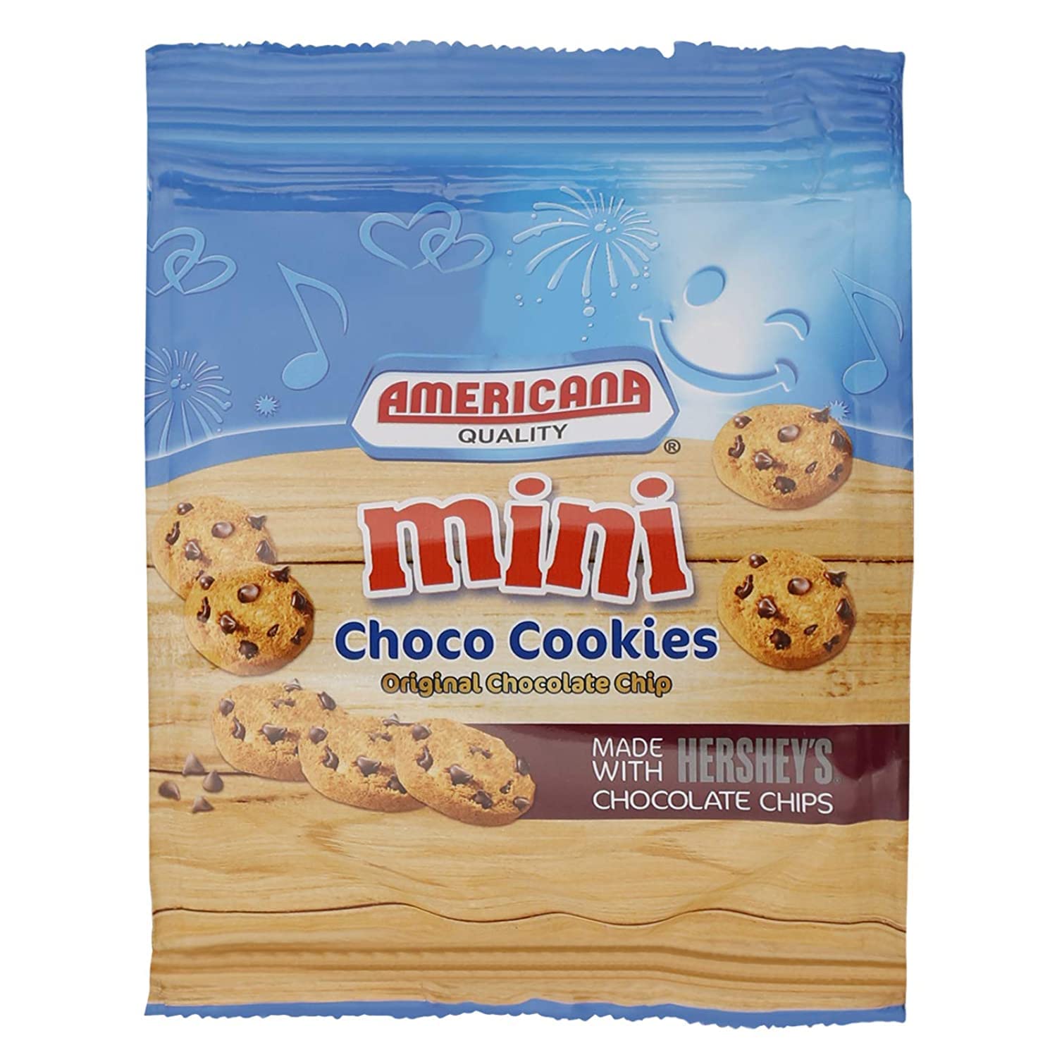 AMERICANA CAKES Hershey'S Original Chocolate Chip Mini Choco Cookies, 35 Gm