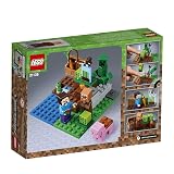 Kit de construcción de LEGO Minecraft. La granja de melones 21138 (69 piezas)