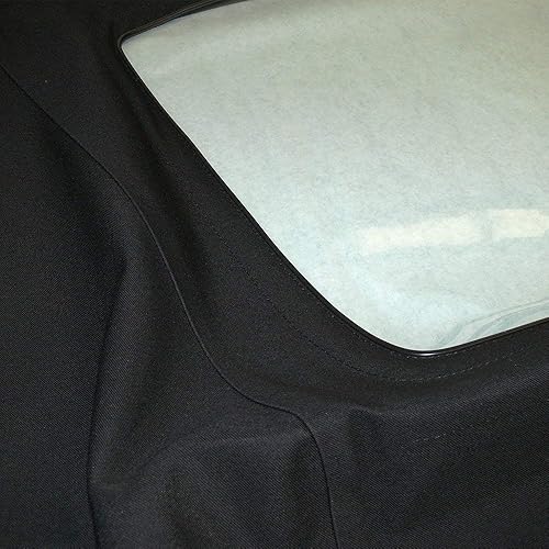 Miniatura 3 de Sierra Auto Tops Convertible Top Reemplazo para BMW 1987-1993 Serie 3 (E30), Stayfast Canvas, Negro
