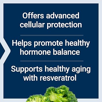 Life Extension Cruciferous Vegetable Extract Blend and Resveratrol, 60 Caps | With Resveratrol, Broccoli & Cabbage, Cellular Support, Hormone Balance, Gluten-Free, Non-GMO & Vegetarian