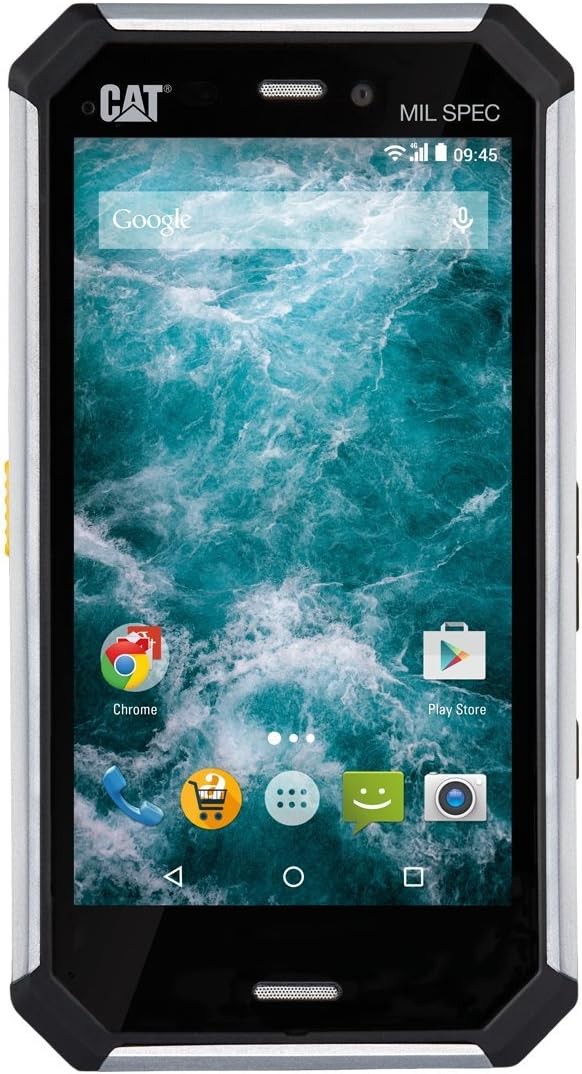 CAT Phones Caterpillar S50C Rugged Waterproof Black 8GB - Black Smartphone for Verizon Wireless