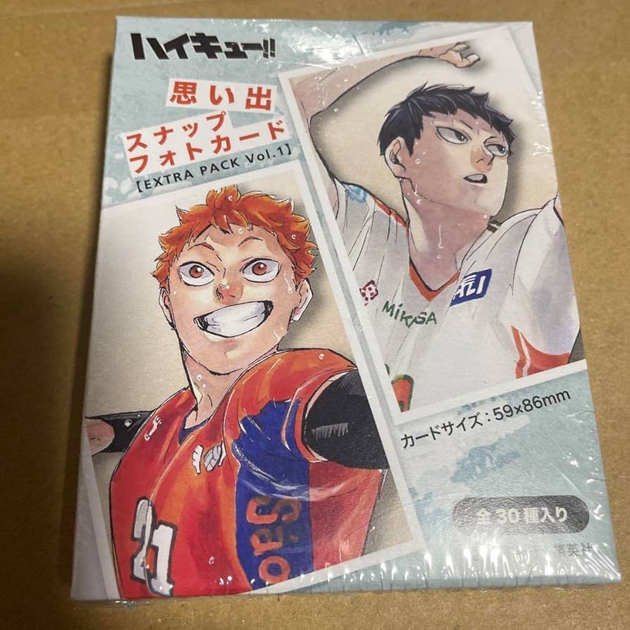ハイキュー 思い出スナップフォトカード5個