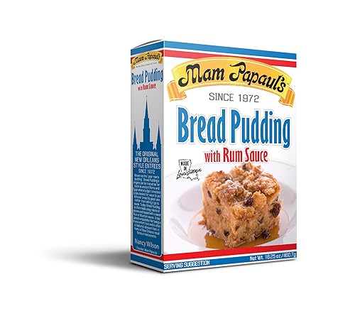 Mam Papaul's Bread Pudding with Rum Sauce Mix - 16.25
