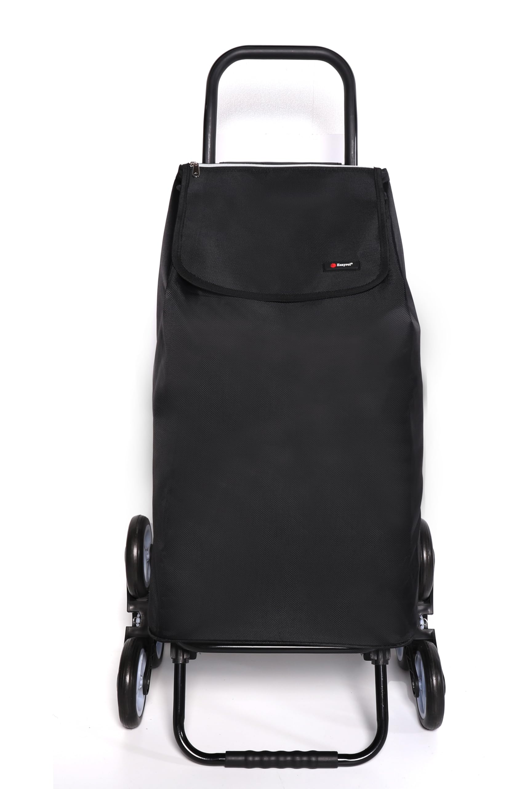 Urban London 74L Shopping Trolley with Insulated Cooler Bag, Foldable Wheeled Cart, Stair Climbing Design for Grocery Market Shopping
