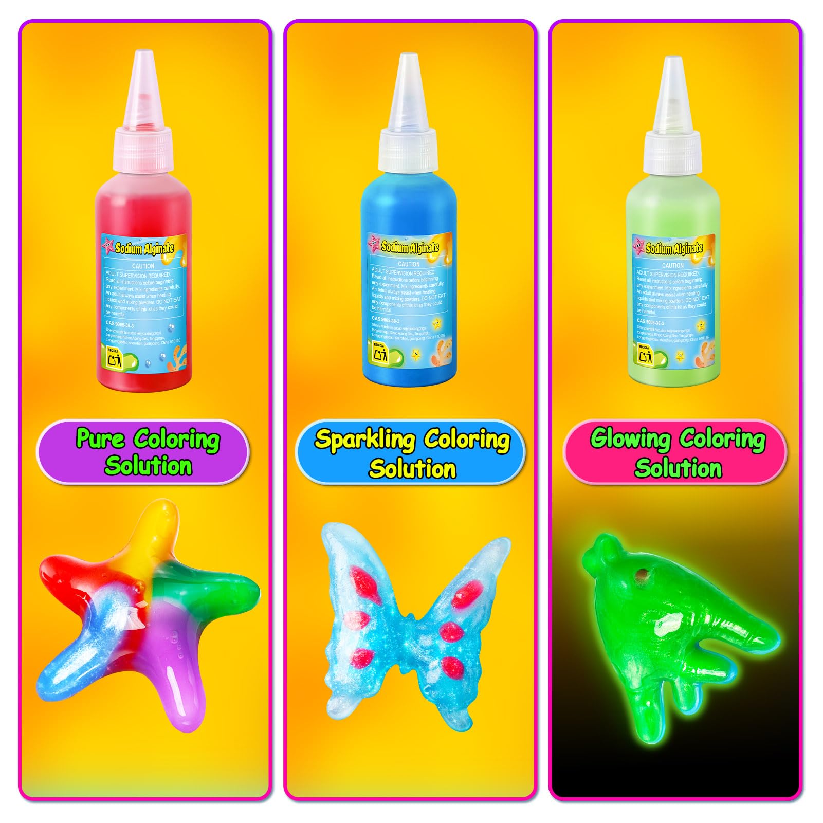 JOPSHEEN Magic Water Elf, 30 Colori Magico Acqua Fairy Gel per Bambini | Attivita Creative Bambino, DIY Giocattolo Fatto a Mano per Ragazzi e Ragazze
