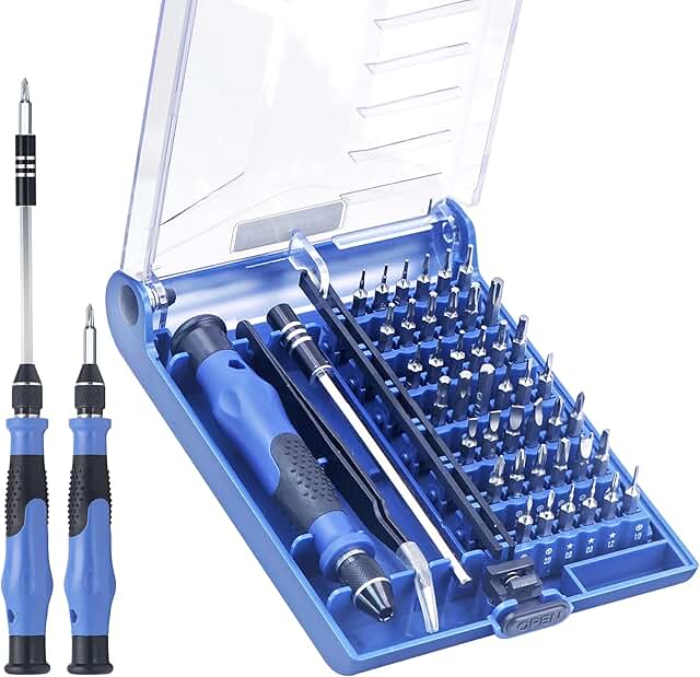 Mini Screwdriver Set with 42 Bits, VCELINK 45 in 1 Small Precision Screwdriver Bit Set, Magnetic Tiny Screwdriver Kit with...