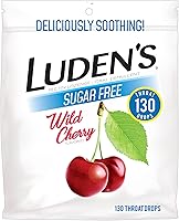 Vista 11 de Ludens Gotas para el Dolor de Garganta, para Alivio Menor del Dolor de Garganta, sin Azúcar Sabor a Cereza Silvestre, 75 Unidades (Paquete de 4)