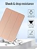 para Teclast T65 (13.4 pulgadas) Android 16 Tablets Funda Protectora Inteligente de Tres Pliegues, Carcasa Portátil de Cuero PU, Adecuada para Teclast T65 Proporciona Protección Completa, Rosa Dorado. 5