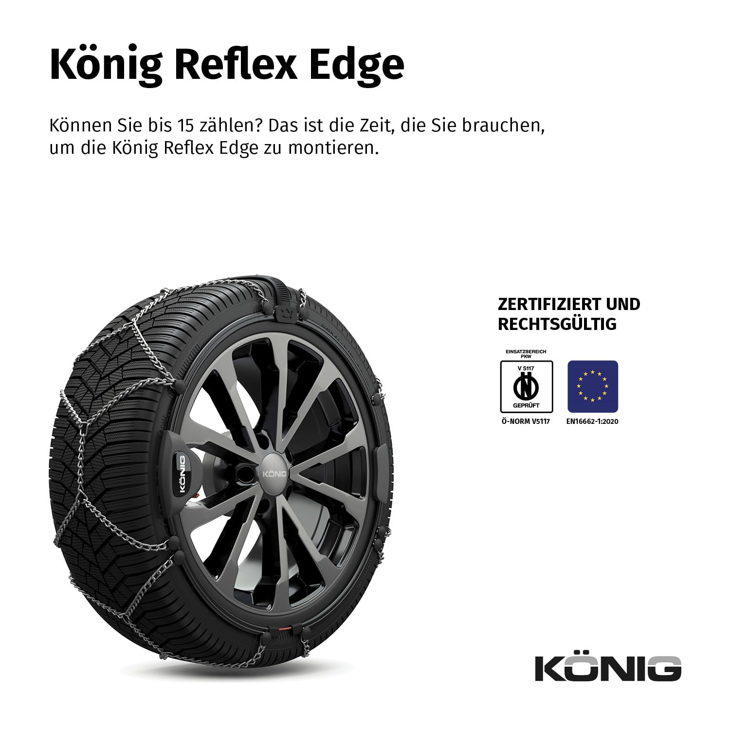 KÖNIG Reflex Edge 602 - Schneeketten