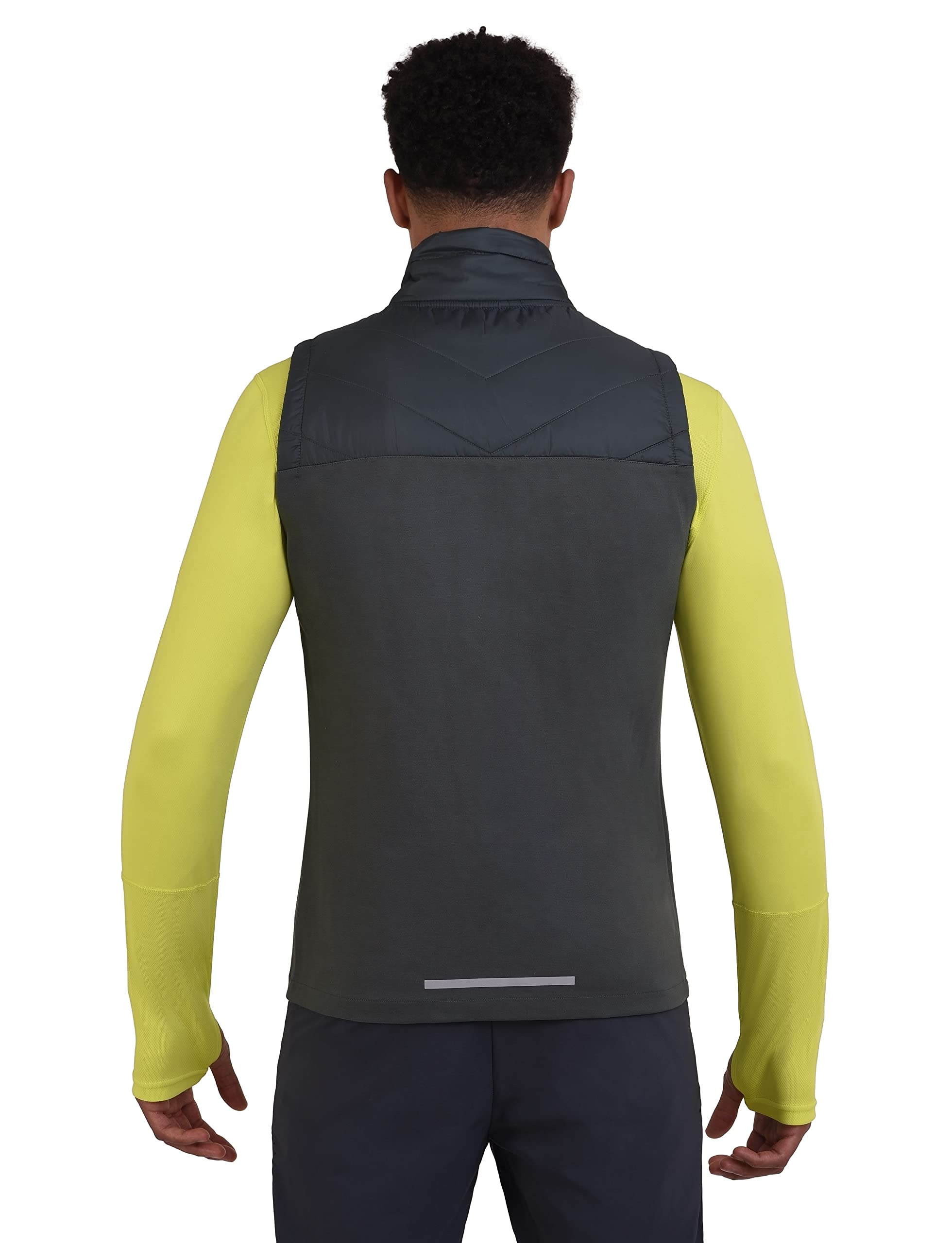 TCA Chaleco Excel Runner Acolchado y ligero para Caminata y Térmico Senderismo con Bolsillos con Cremallera para Hombre y Niño