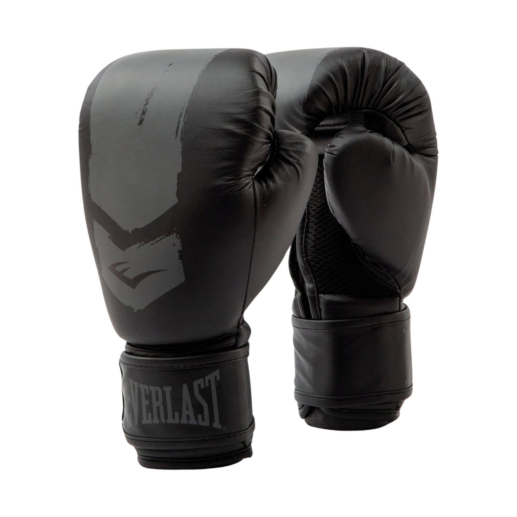 Guantoni da Boxe Bambini Everlast Prospect 2 6oz (Età 8-​12) Grigio/​Nero, per sacco e colpitore, fodera interna morbida, chiusura a strappo e palmi ventilati – Originale Everlast
