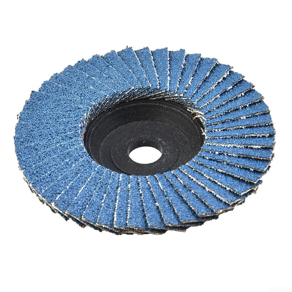 Efficienti 3 dischi abrasivi da 75 mm per smerigliatrice angolare, dischi lamellari in zirconio per metallo e acciaio legato