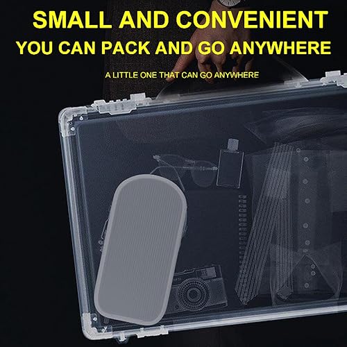 Miniatura 6 de Limpiador ultrasónico de joyas, limpiador ultrasónico para gafas, anillos, correa de reloj, aretes, collares y más, capacidad de 22.1 onzas