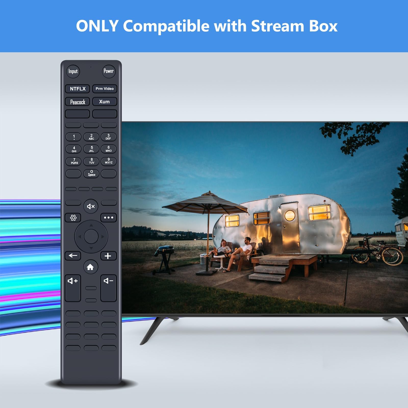Snapklik.com : PZL Replacement Remote Control For Wireless 4K UHD Smart ...