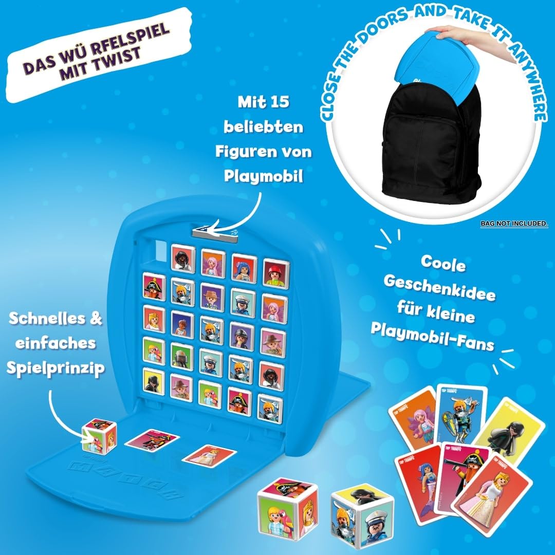 Match – Playmobil Würfelspiel Für Kinder Ab 4 Jahre, Im Praktischen Kofferformat, Multilingual