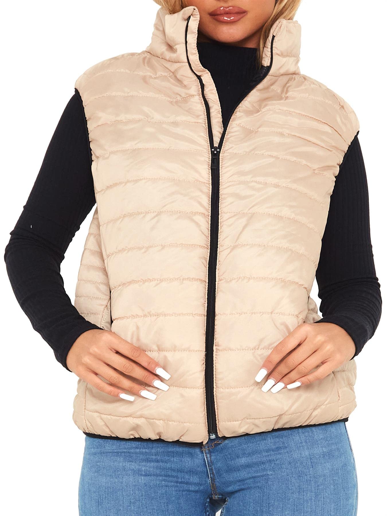 SS7 Womens Gilet Bodywarmer Jacket Quilted Waistcoat Plus Sizes