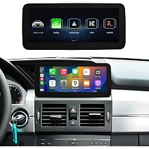 Road Top 10.25" CarPlay Screen Upgrade for Mercedes-Benz GLK Class X204 2008-2012 NTG4.0, Linux Touchscreen Display Retrofit, Support Wireless Carplay Android Auto Mirrorlink, Car Stereo Upgrade