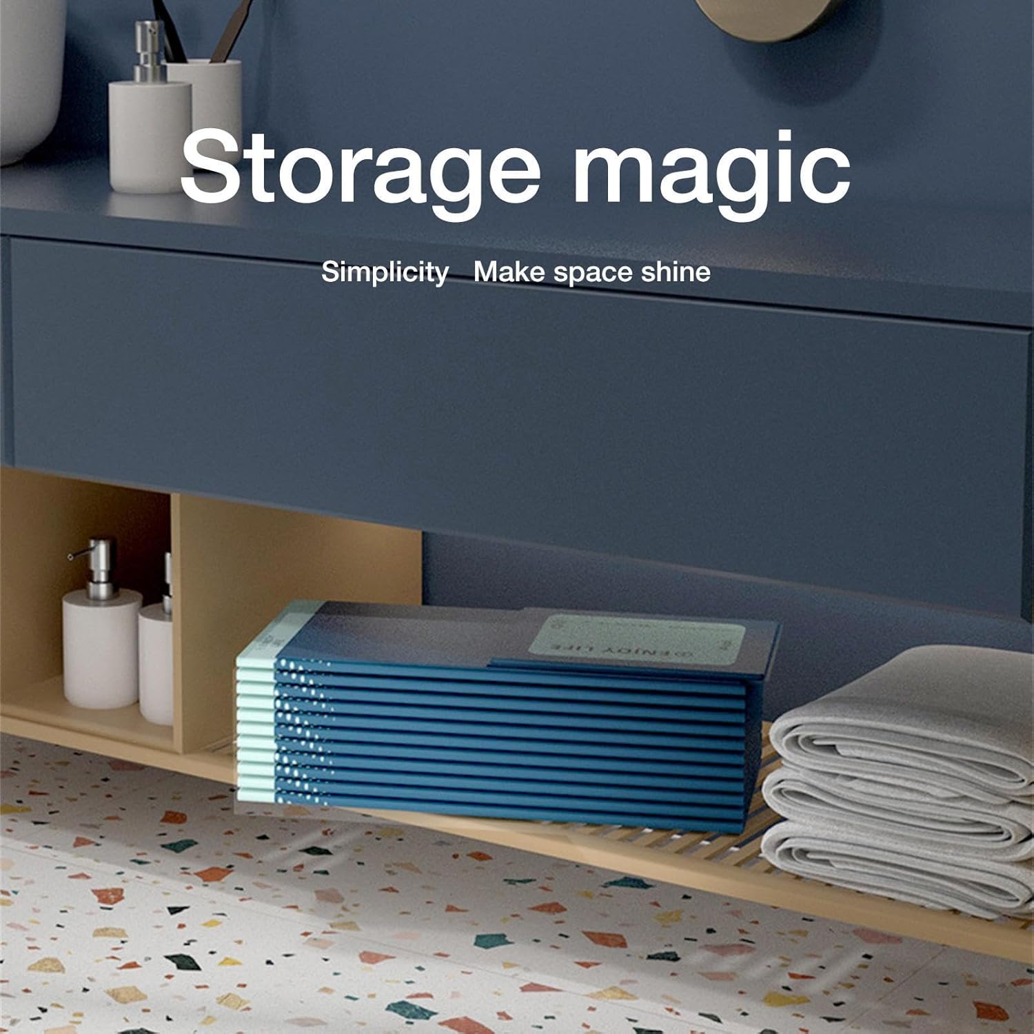 Generic Foldable Pool, Foldable Non-Inflatable Kids' and Adults' Outdoor Swimming Pool, Foldable Summer Paddling Pool for Kids, Large Dog Pet Play Pool, PVC Swimming Pool for Indoor Outdoor, 1.8M