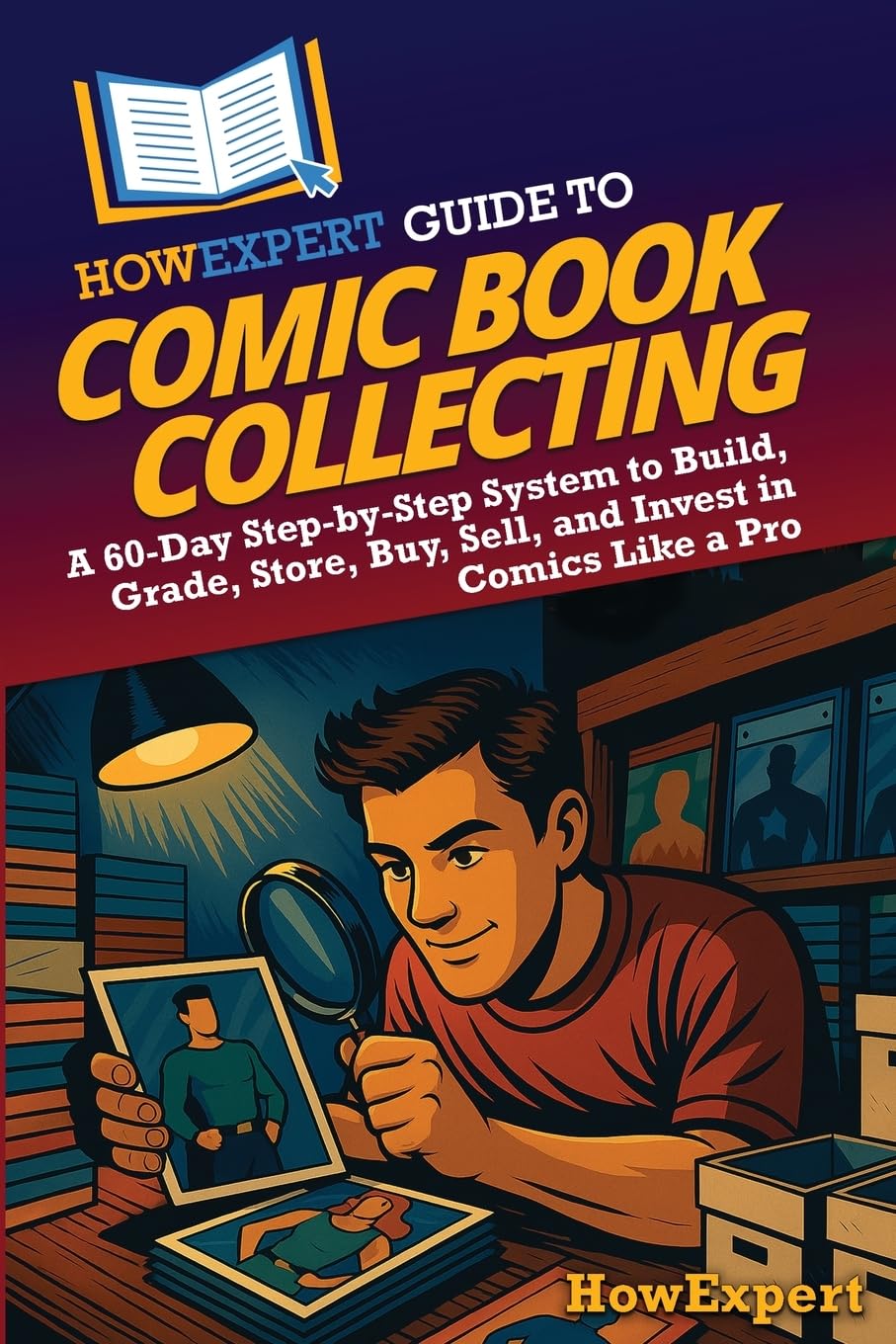 HowExpert Guide to Comic Book Collecting: A 60-Day Step-by-Step System to Build, Grade, Store, Buy, Sell, and Invest in Comics Like a Pro