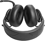 JBL Quantum 910 Wireless Bluetooth Gaming Headset with Noise-Cancelling Technology, Play and Charge Features and Boom Microphone, Black - 2