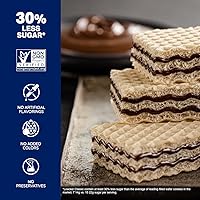 Vista 5 de Loacker Classic - Galletas de oblea de chocolate premium, crujientes con relleno de crema de chocolate - Paquete múltiple de 12 paquetes