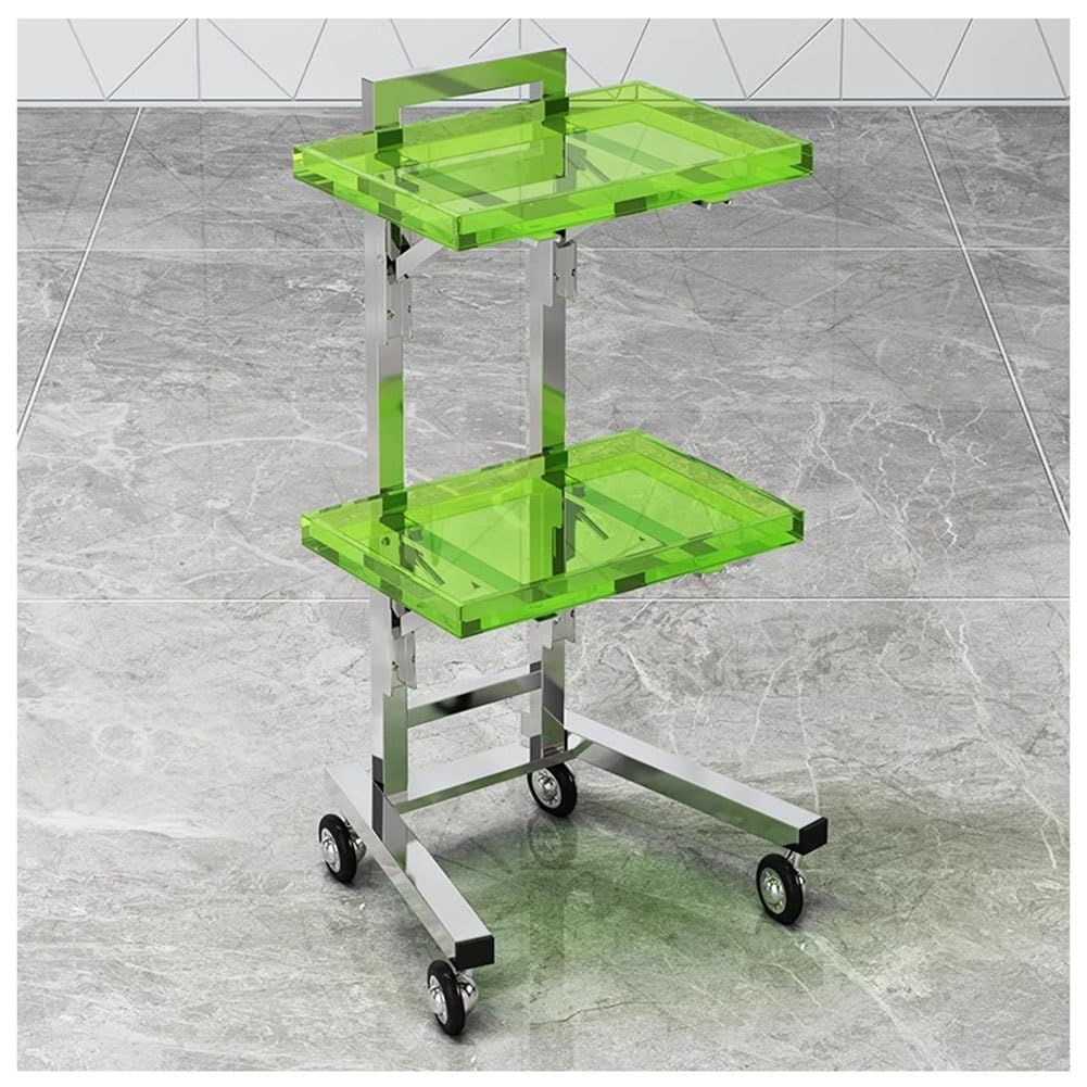 Chariot utilitaire roulant anti-encombrement pour petits studios et salons de beauté