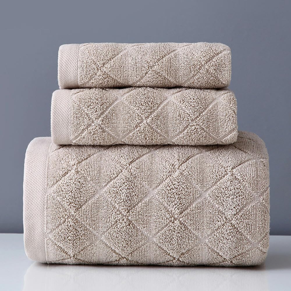 Serviette en Pur Coton anti-peluche pour éliminer les résidus après la douche