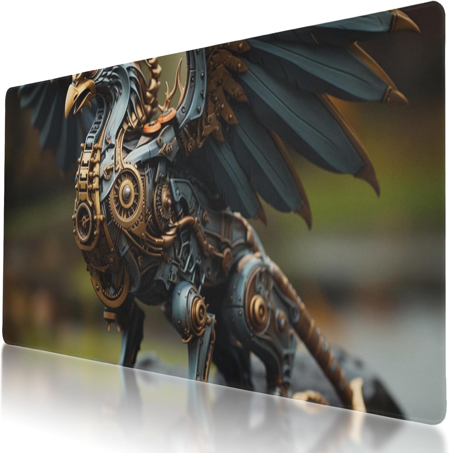 Durable and Washable Weather Vane Designed Mouse Pad 35.5 x 16 Inch, Non-Slip Rubber Base, Ideal for Easy Typing and Gaming